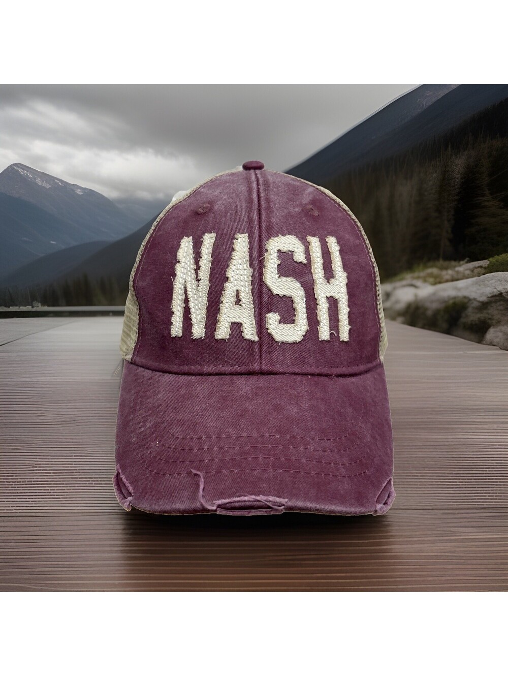 Nashville “NASH” Tennessee Country Music Grand Ole Opry Live Music Baseball Cap